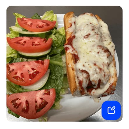 Meatball Pepperoni Sub.