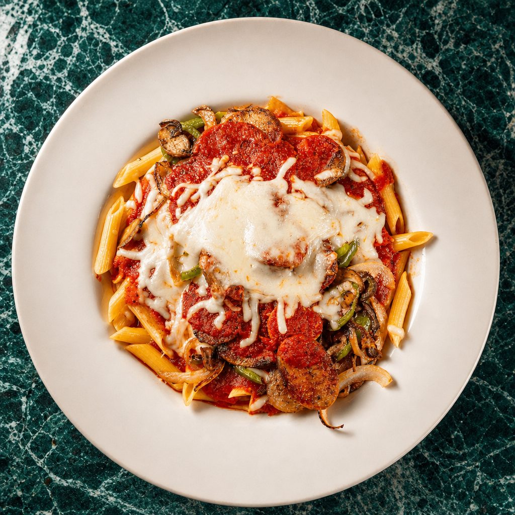 Mugsy's Tuscan Pasta.